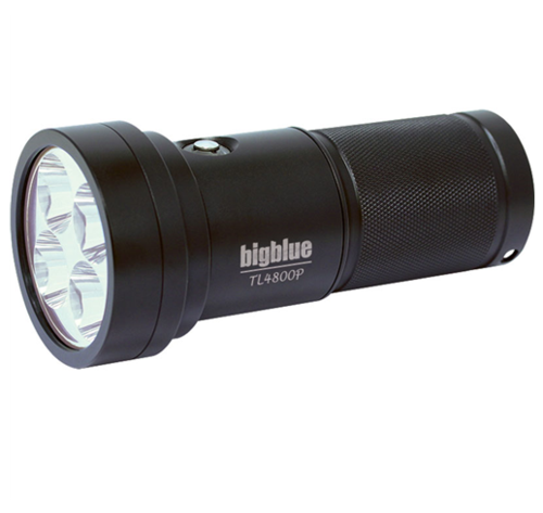 bigblue Tauchlampe TL4800P - 10° Spot-Lampe mit herausragendem Preis-/Leistungsverhältnis