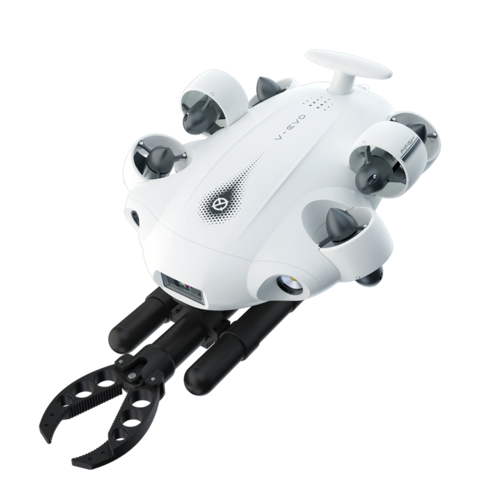 Qysea-Fifish V-EVO: 4K UHD-Unterwasser-ROV mit 60fps, Greifzange & entnehmbarer SD-Karte – ideal für Inspektionen & Aufnahmen